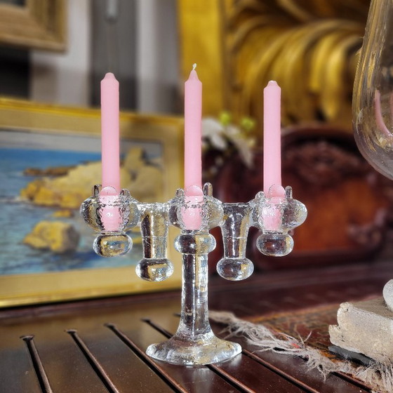 Image 1 of „Krone“ Kerzenständer, Uno Westerberg für Pukeberg, 70er Jahre – Schweden