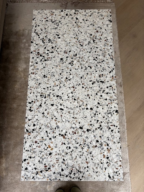 Image 1 of Bolia tafel met terrazzo blad (model como) (b60xl120xh50)