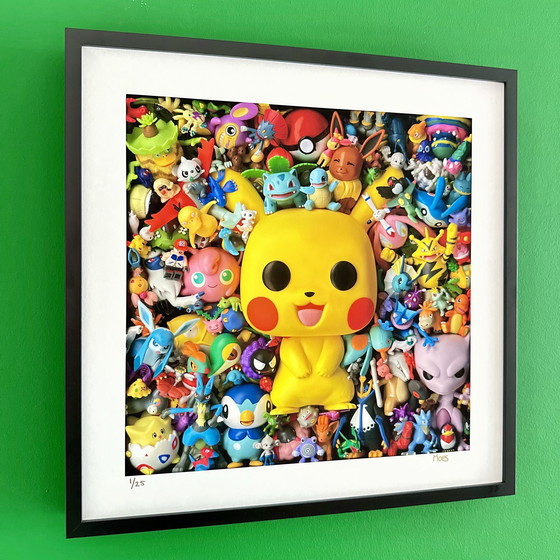 Image 1 of Evolution - MOES Kunstwerk - gerahmtes Giclee