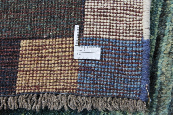 Image 1 of Original Perserteppich Gabbeh Ghashghai Orientteppich 156 cm x 104 cm Alt Natur