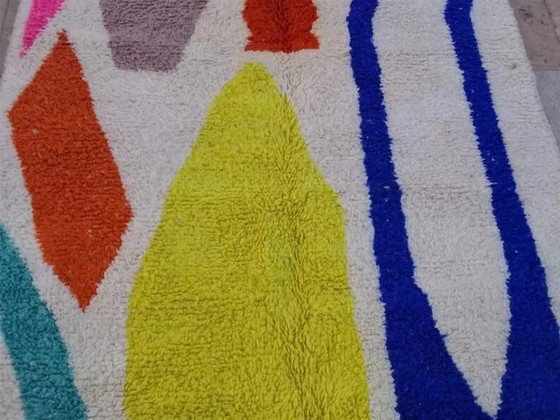 Tappeto marocchino in lana fatto a mano, 250cm x 150cm, pezzo unico. – Tappeti, Wool (photo 7 of 11)