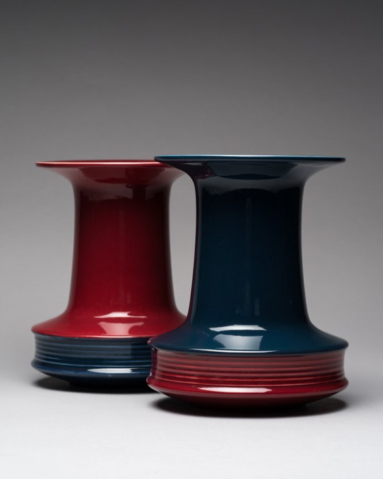 Image 1 of Rosenthal Studio Linie Tapio Wirkkala PLUS Vase Duo MCM WGP Vintage Chic 1960s