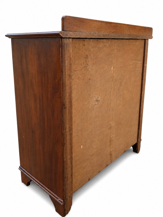 19th Century Chippendale Georgian Commode – Chest of drawers, Wood (photo 9 of 9)