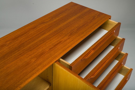 Image 1 of Buffet Type 214 en teck du Mid Century par Heinrich Riestenpatt pour RT Möbel, années 1960