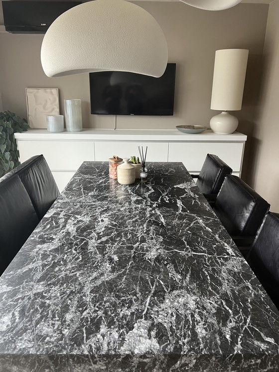 Image 1 of Luxe Marmeren Eettafel 220x100cm - Modern Design