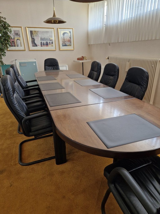 Grande Tables de réunion en bois
