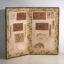 Paravento giapponese antico a due pannelli con collage di dipinti – Giappone, circa 1900 – Paraventi, Paper (photo 10 of 40)