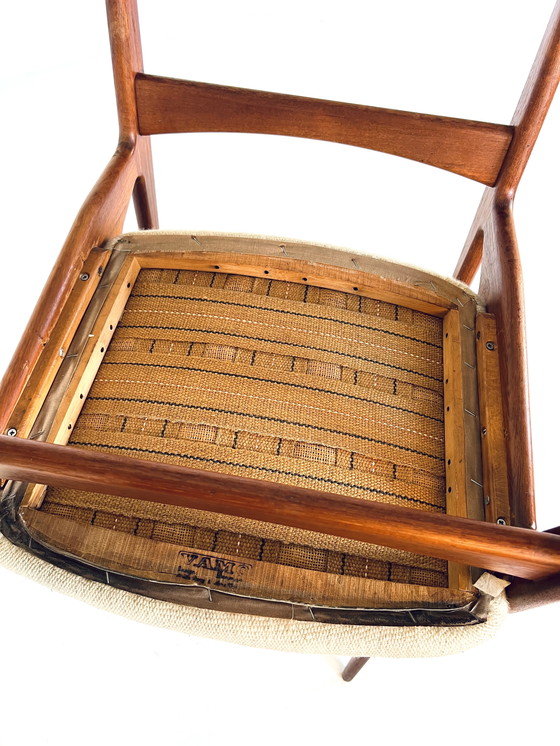 Image 1 of 4x Chaise de salle à manger 'Ella', Arne Vodder, VAMO Sonderborg '60