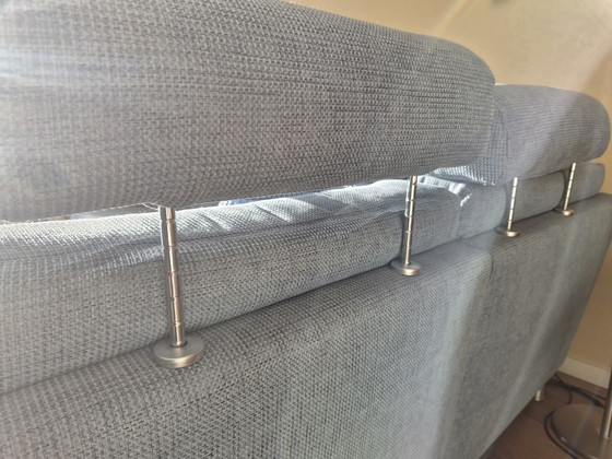 Image 1 of Sofá esquinero Blue Musterring, como nuevo, de 3 piezas.