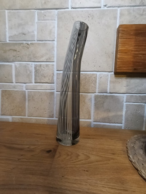 Vintage Murano Style Glass Vase 41.5cm
