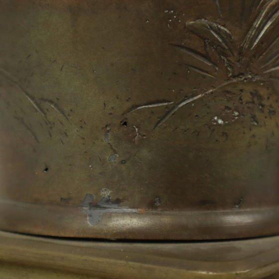 Image 1 of Pair of Japanese Bronze Vases