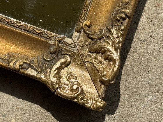 Kleiner Biedermeier Holzspiegel (photo 2 of 9)