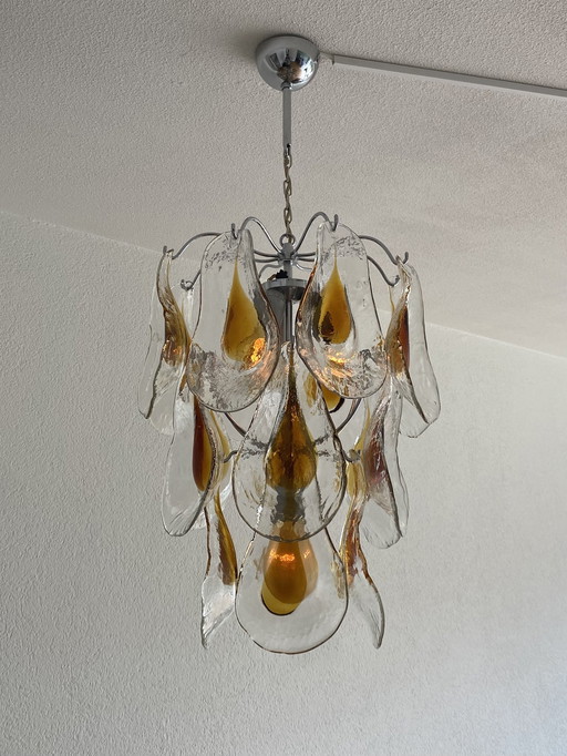 Vintage AV Mazzega Muran hanglamp 70’s