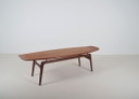 Danish 'Surfboard' coffee table by Arne Hovmand Olsen for Mogens Kold, 1950s