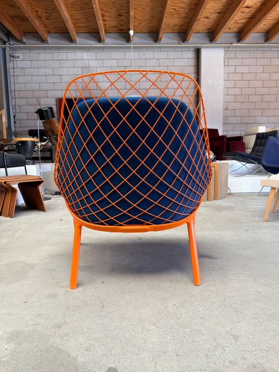 Sedia Alias Gran Kobi (Outdoor), Patrick Norguet (disponibilità: 2), Poltrone, Tessile, Metallo, Blu (foto 10 di 13)