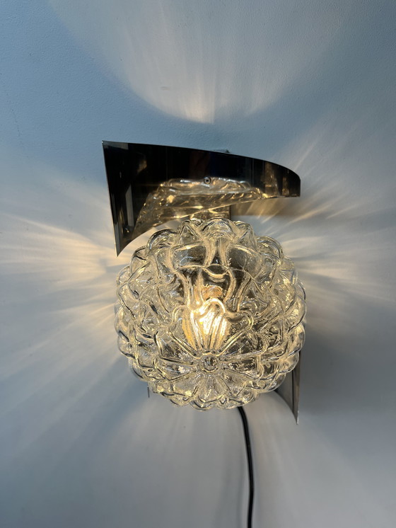 Image 1 of Vintage space age wall lamp
