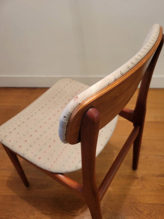 Image 1 of Set di 4 sedie di B. Rasmussen per Thorsø Møbelfabrik