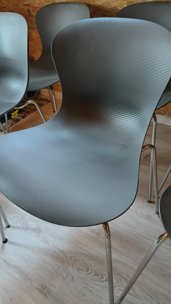 Image 1 of 6x Fritz Hansen ~ Kasper Salto - NAP chair