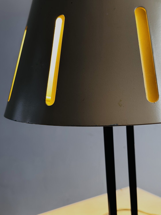Image 1 of MODEL 9 SUN SERIES TABLE LAMP BY H. BUSQUET FOR HALA ZEIST, THE NETHERLANDS, 1950s
