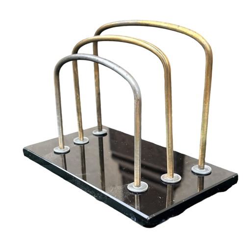 Letter Holder, Art Deco Letter Holder, Poland, 1950S.