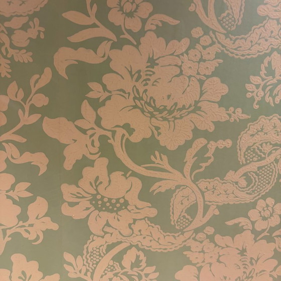 Image 1 of Farrow & Ball Versailles behang (6 rollen + restant)