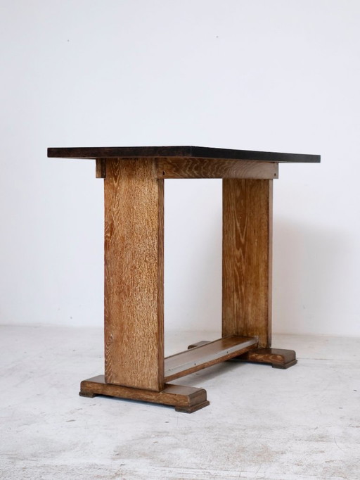 bistro table, modernist Art Deco console table, 1930s