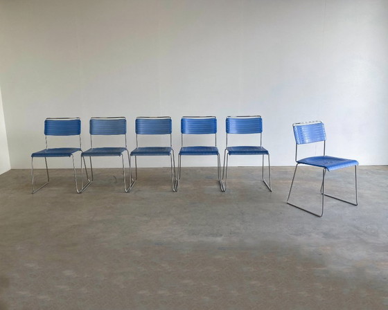 Image 1 of 6 sedie di design vintage italiano