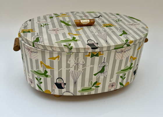 Image 1 of Scatola da cucito vintage / kit da cucito "Master" - anni '50/'60