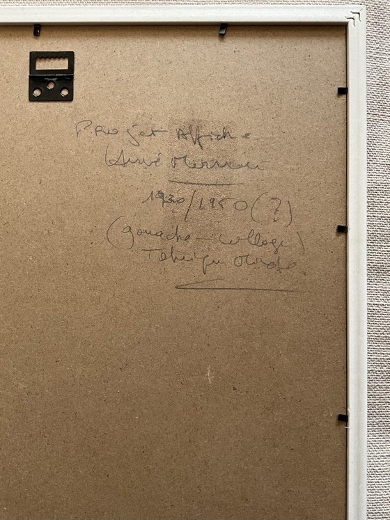 Image 1 of Original French Armagnac Advertising Artwork by Hervé Morvan