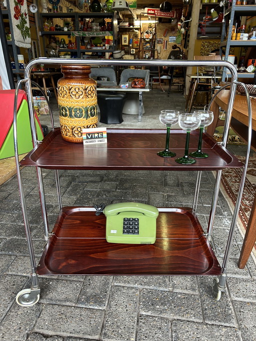 Carrito/armario de pared Gerlinol vintage de los años 60/70