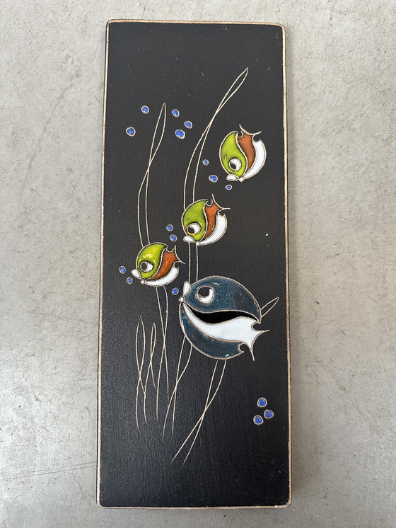 Image 1 of 2x RUSCHA Keramik wall plates