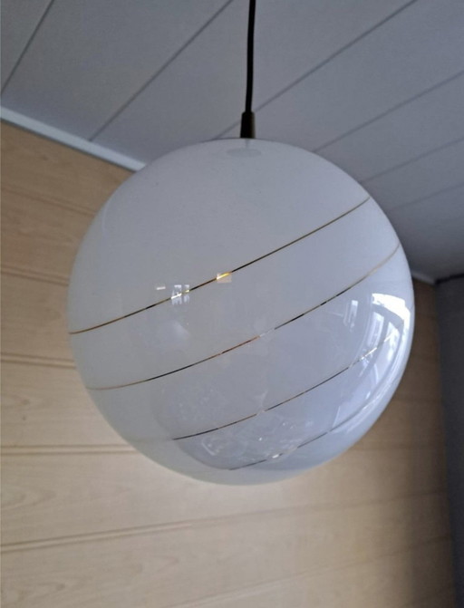 Lampada a sfera Hollywood Regency