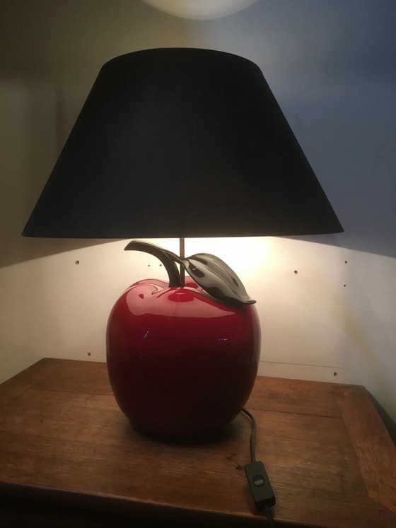 Ceramic apple lamp – Table lamps, Porcelain, Vintage (photo 5 of 10)