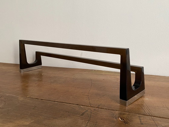 Image 1 of Juego de 2 toalleros. 1970. Plexiglás.