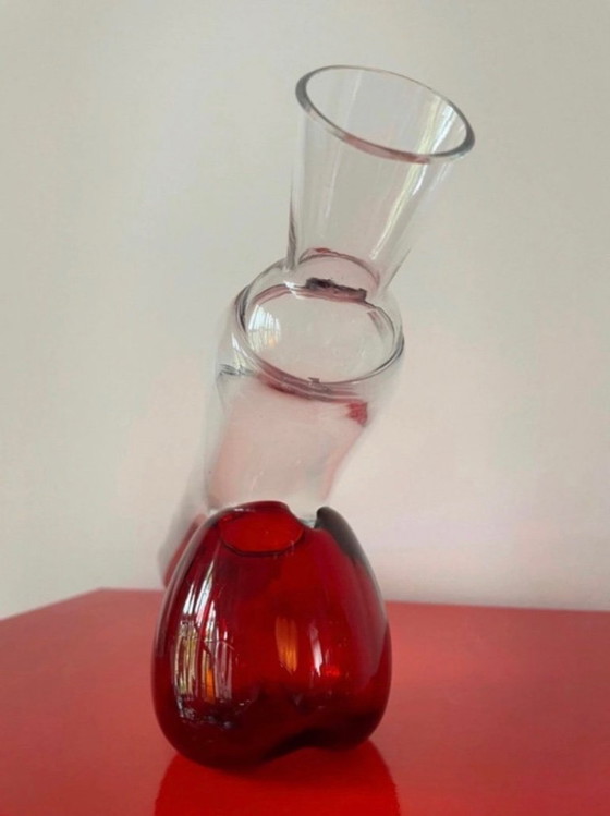 Image 1 of Set da bere vintage con pene "Fallos" - Holmegaard Danimarca - caraffa + bicchieri