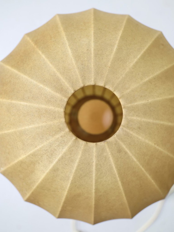 Image 1 of Gatto Kokon Tischleuchte Flos Giacomo Castiglioni Italien