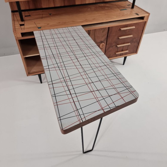 Image 1 of Bureau buffet vintage, années 1970