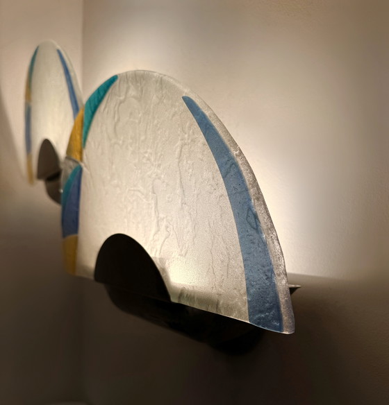 Image 1 of Wandleuchten Muranoglas 80er Jahre