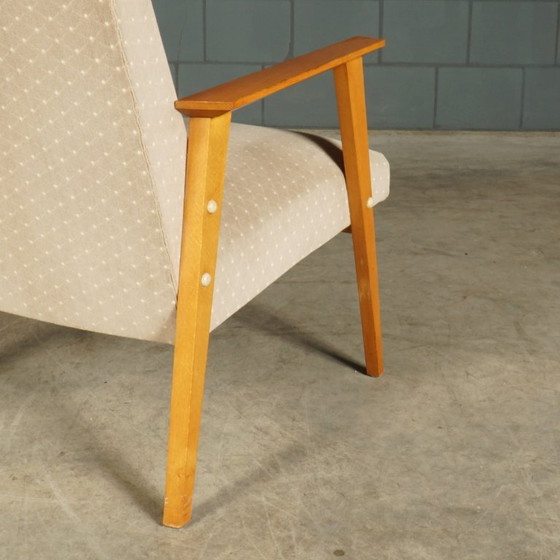 Poltrone da salotto danesi – velluto – noce – anni '60 – Textile (photo 13 of 15)