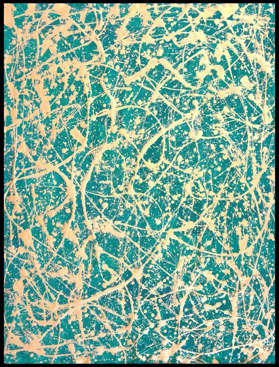 Jürgen Angeler - Molto Vivace Gold – Paintings & Drawings, Canvas (photo 16 of 16)