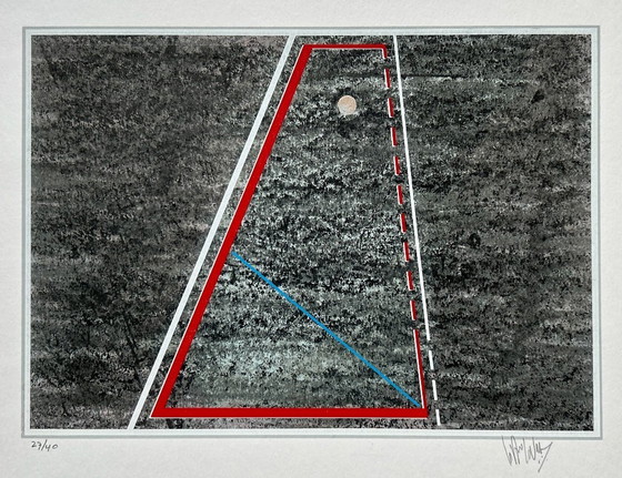 Image 1 of Screen print Wout van der Vet