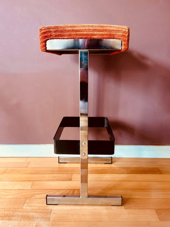 Image 1 of Ensemble de tabourets design années 70