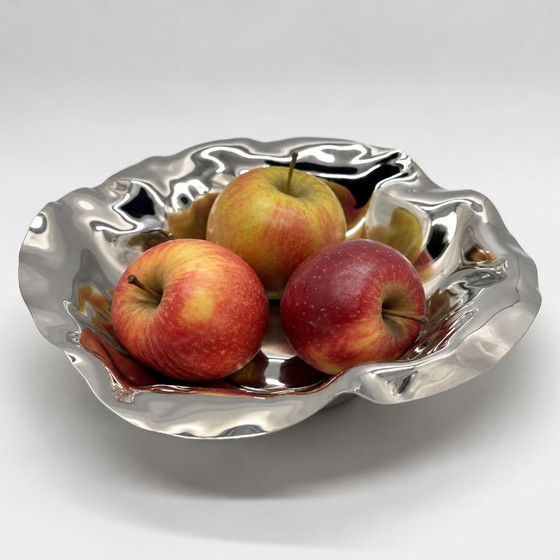Alessi „Sarrià“, Ciotola, Design: Lluís Clotet | Acciaio Inossidabile 18/10 | 2000, Ciotole, rvs, Argentato (foto 5 di 10)