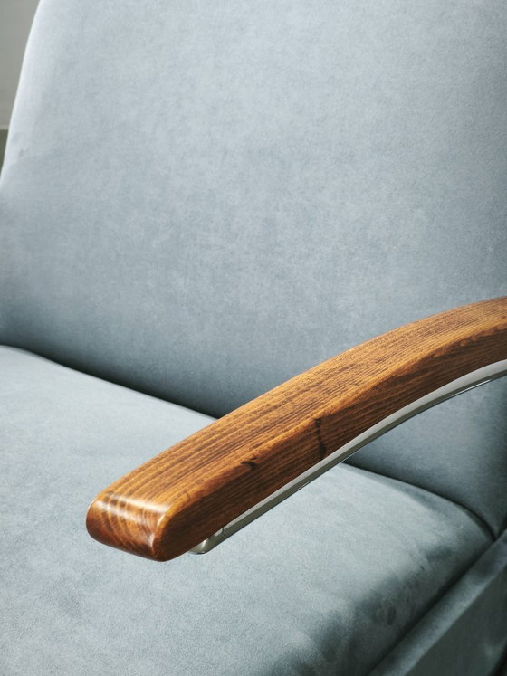 Image 1 of Fauteuil cantilever Bauhaus des années 1930, style Thonet S 411, attribué à Kovona