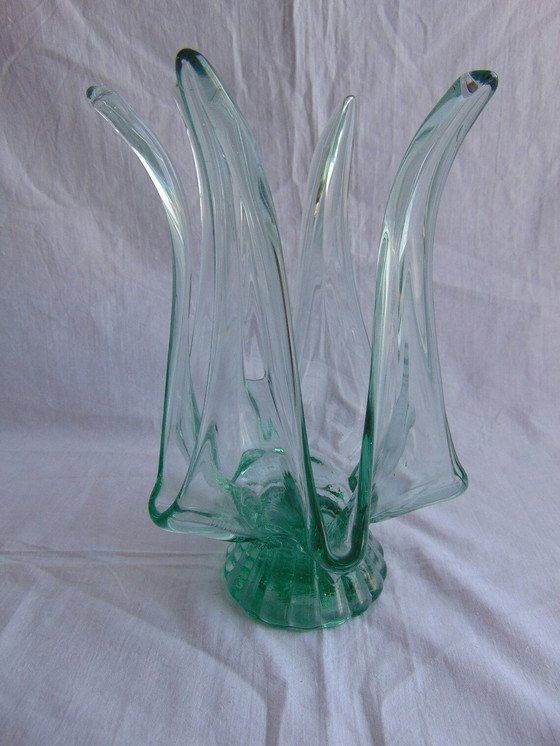 Image 1 of 2 Vasen aus recyceltem Glas