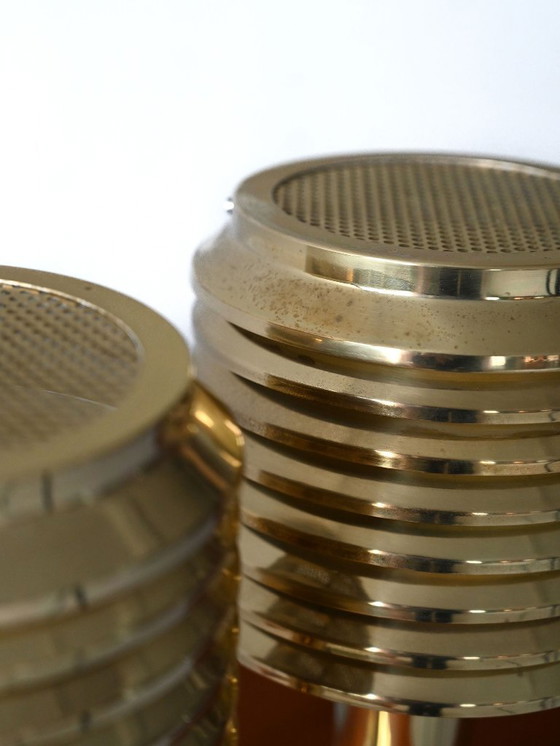 Image 1 of Par de lámparas de mesa de latón modelo B142 de Hans-Agne Jakobsson