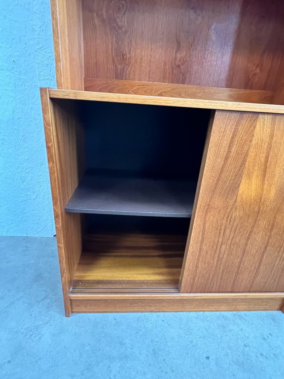 Image 1 of Vintage Highboard, Wandmeubel. Denemarken 1970's