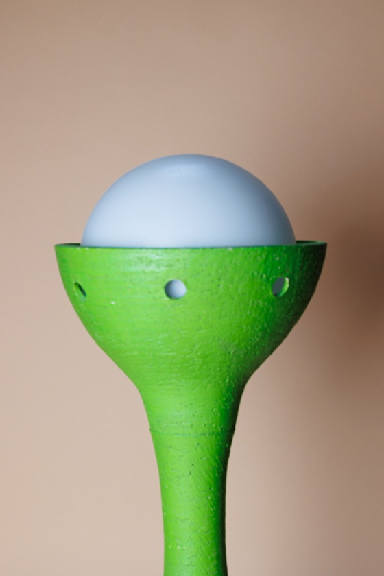 Image 1 of Vintage ceramic floor lamp Doria Leuchten