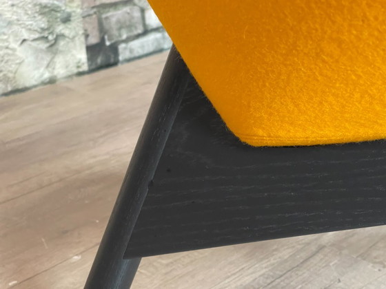 HAY Uchiwa - gelb | Doshi Levien – Sessel, Stoff, Holz (photo 14 of 15)