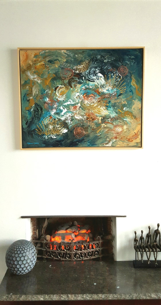 Manou Claire - Somewhere – Schilderijen & Tekeningen, Wood, Canvas (photo 3 of 8)